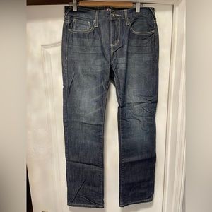 Guess jeans in dark blue wash size 30 waist slim straight